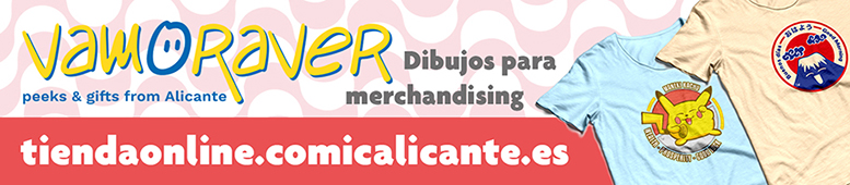 Regalos y Merchan con dibujos originales - Cómic Alicante & Vamoraver